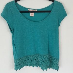 Teal t-shirt